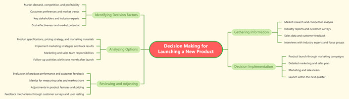 Decision Making for Launching a New Product