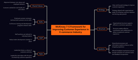 McKinsey 7-S Framework for Improving Customer Experience in E-commerce Industry